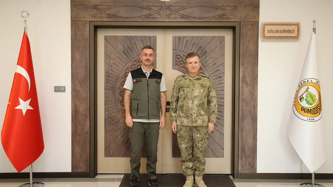 Erzurum'da Orman ve Askeri Kurumlar İş Birliği İçin Bir Araya Geldi