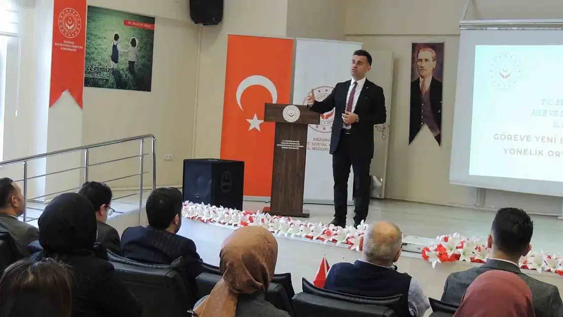 Erzurum'da sosyal hizmetler alanında eğitim atağı