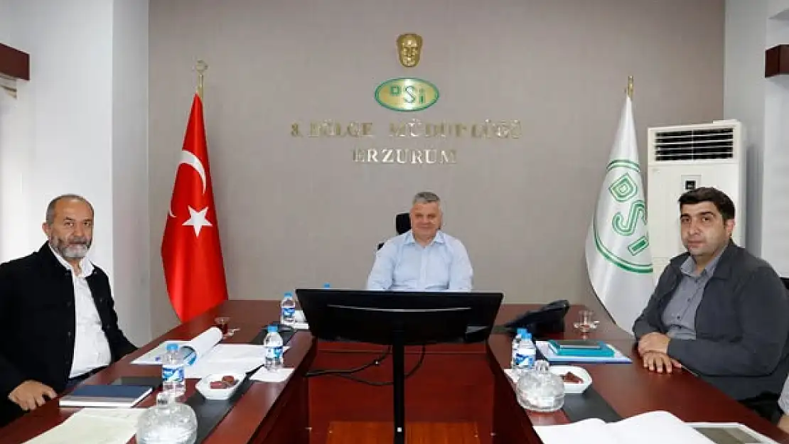 Erzurum'da Tarla İçi Geliştirme Projesi için değerlendirme toplantısı yapıldı