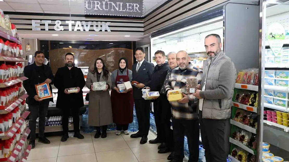 Erzurum'da yöresel ürünler köşesi açıldı