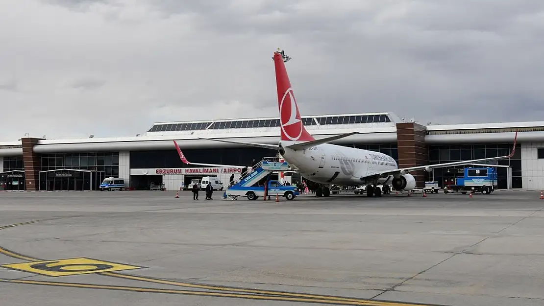 Erzurum Havalimanı'ndan Geçtiğimiz Beş Ayda 497 Bin 449 Yolcu Uçtu