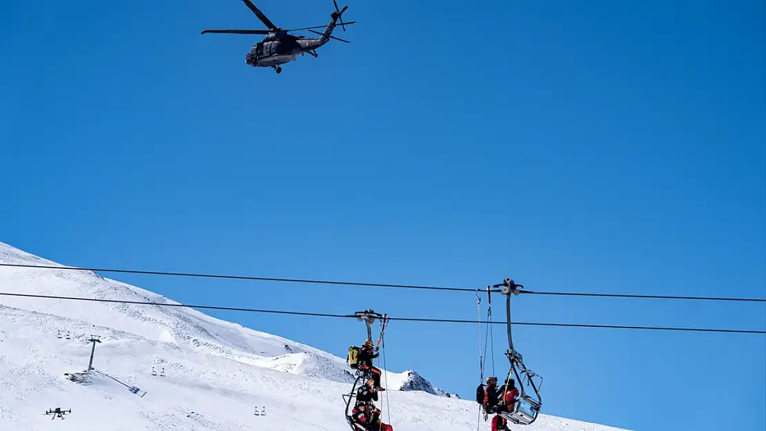 Erzurum Kış Saha Tatbikatı uluslararası katılımla gerçekleştirildi