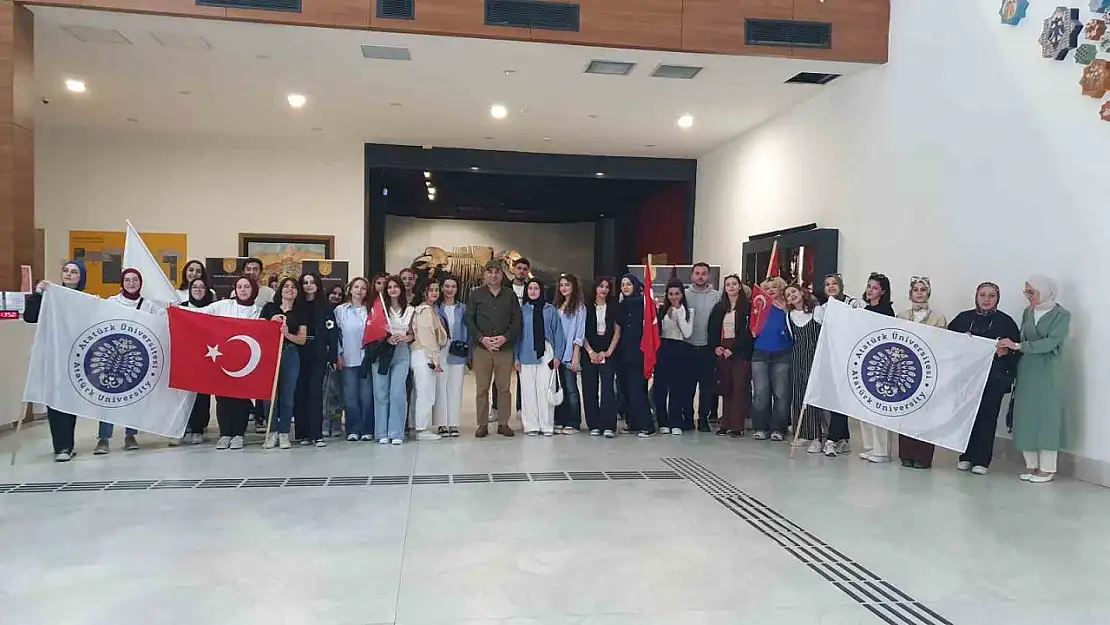 Erzurum Müzesi, öğrencilerin kültürel deneyimlerine ışık tuttu