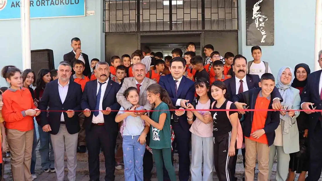 Erzurum Ticaret Borsası, Akşar Ortaokulu'nda eğitim ortamını yeniledi