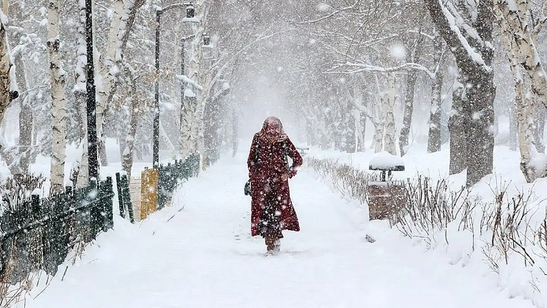 Erzurum ve çevresinde kuvvetli kar yağışı bekleniyor