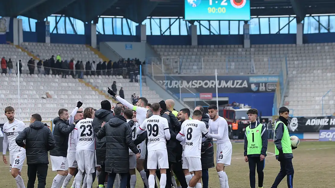 Erzurumspor FK, iç sahada Gençlerbirliği'ne mağlup oldu