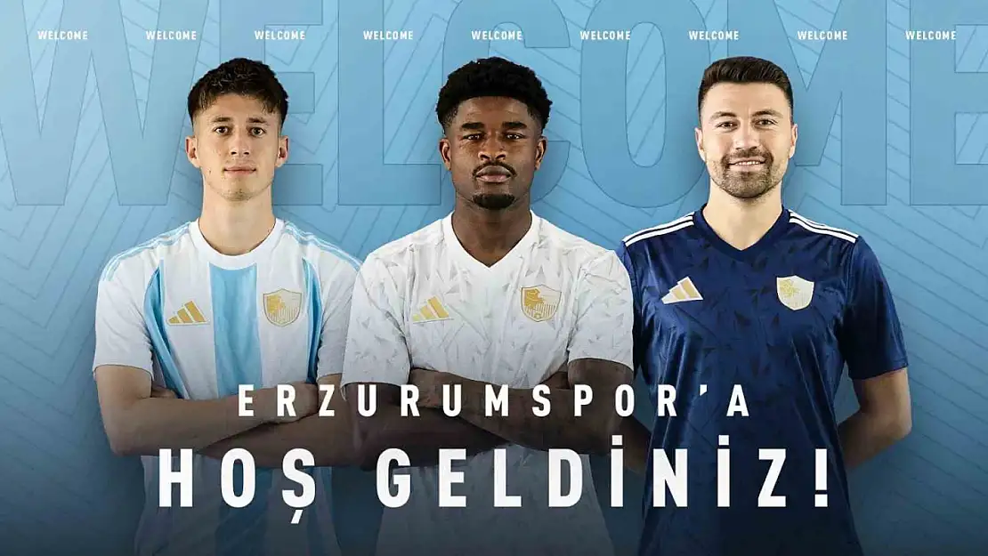 Erzurumspor, Mert Önal, Brandon Baiye ve Hüsemettin Yener ile sözleşme imzaladı