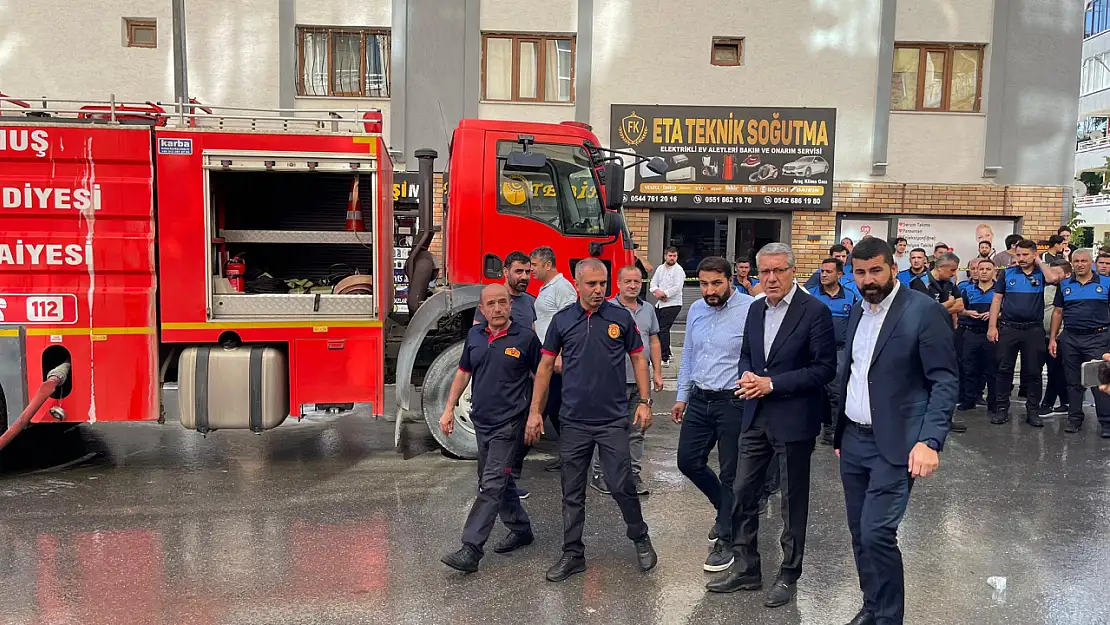 Eş Başkan Söylemez'den Yangın Bölgesine Ziyaret