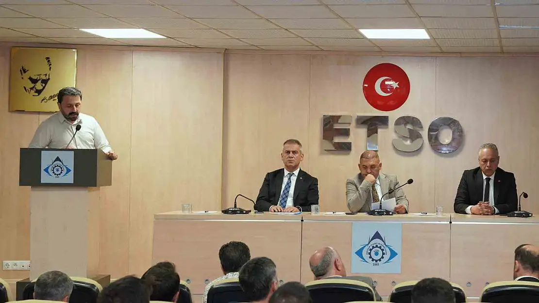 ETSO Meclisi, Yoğun Gündemle Toplantı Gerçekleştirdi