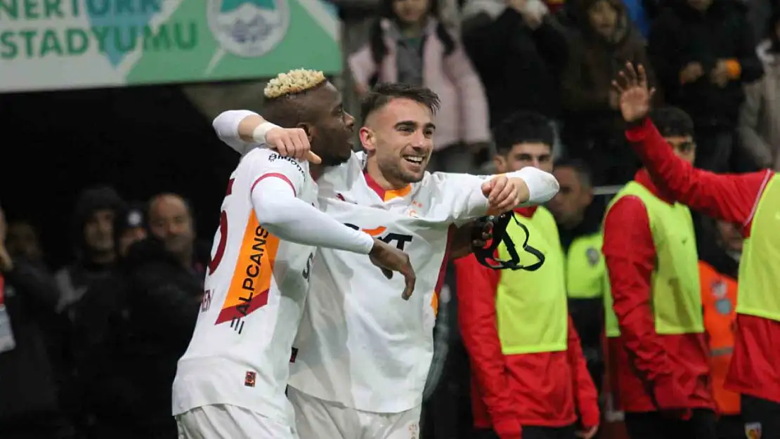 Galatasaray'dan Kayseri'de gol şov