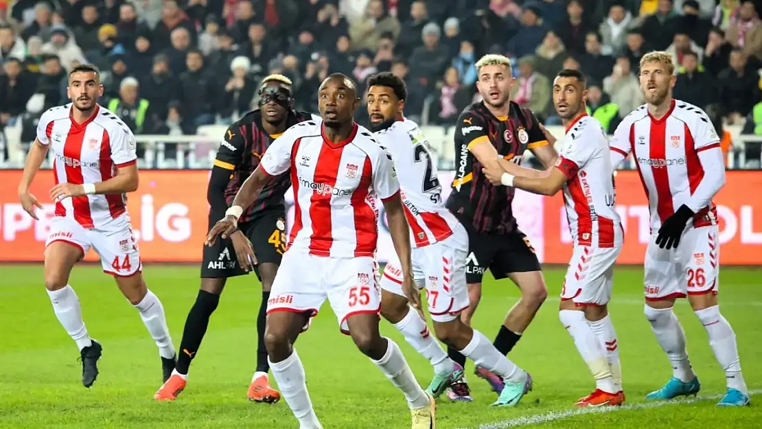 Galatasaray ile Sivasspor 38. kez karşı karşıya gelecek