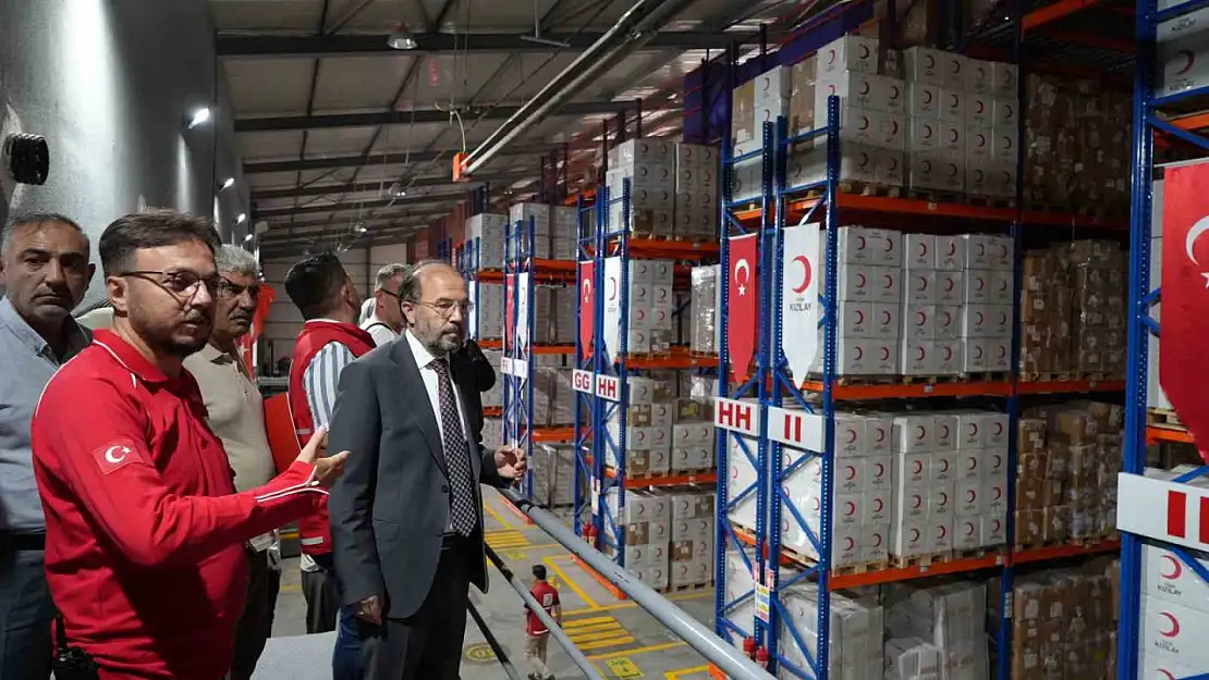 Gazze İçin Binlerce Ton Gıda Yardımı Hazırlanıyor