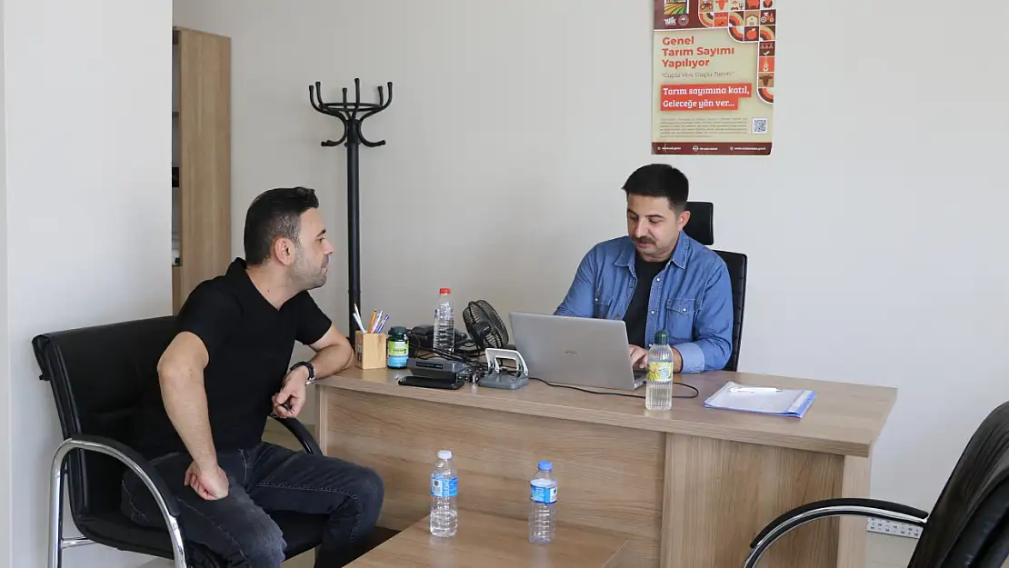 Genel tarım sayımı kapsamında Ağrı'da sayım büroları faaliyette
