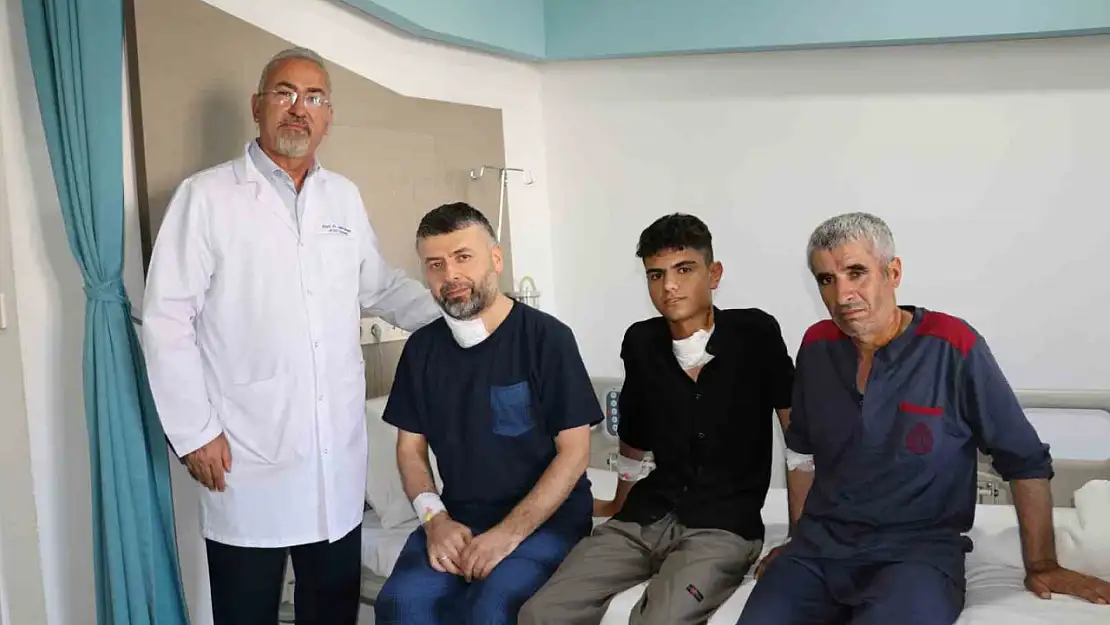 Glomus tümörlü hastalar, Van'da başarılı ameliyatla sağlığına kavuştu
