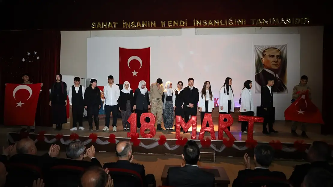 Güroymak'ta 18 Mart Çanakkale Zaferi ve Şehitler anıldı