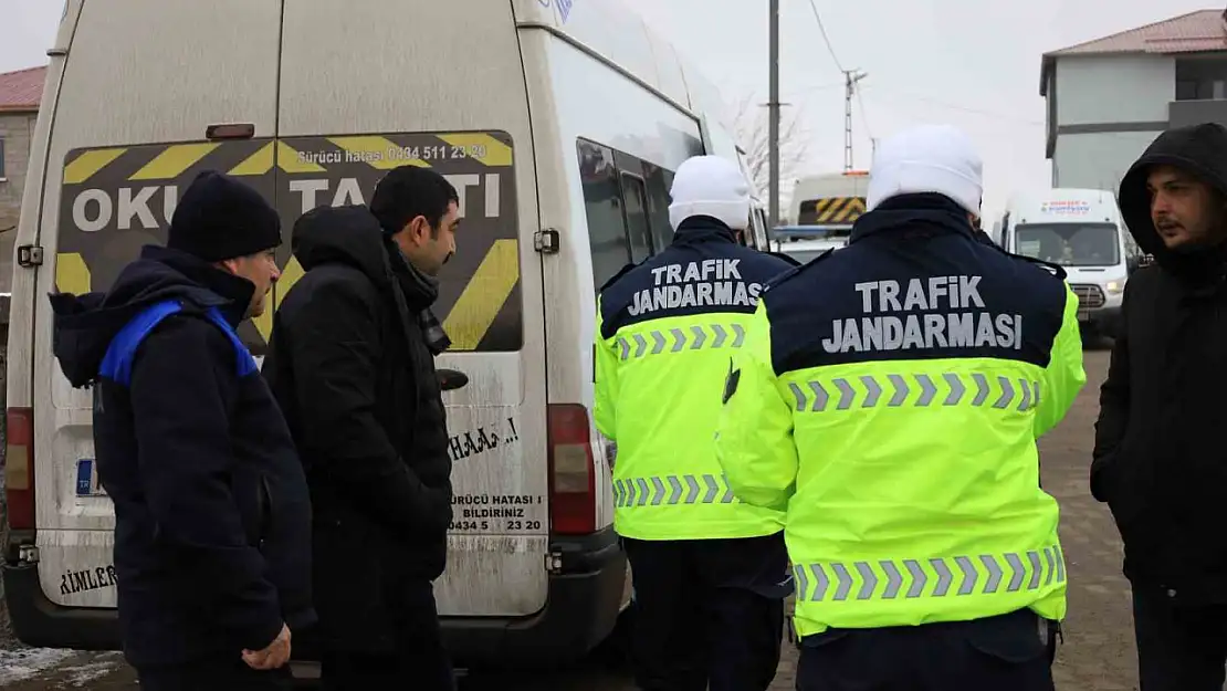 Güroymak'ta öğrenci servislerine sıkı denetim