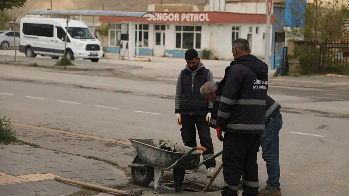 Gürpınar Belediyesi'nden Su Baskınlarına Karşı Önlem