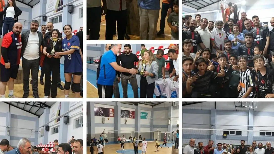 Gürpınar'da Voleybol Turnuvası Finale Ulaşarak Sporun Gücünü Gösterdi