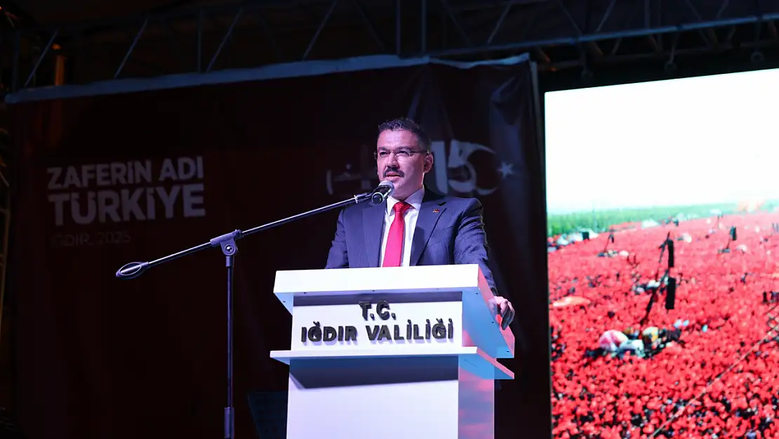 Iğdır'da 15 Temmuz Demokrasi ve Milli Birlik Günü Coşkuyla Anıldı