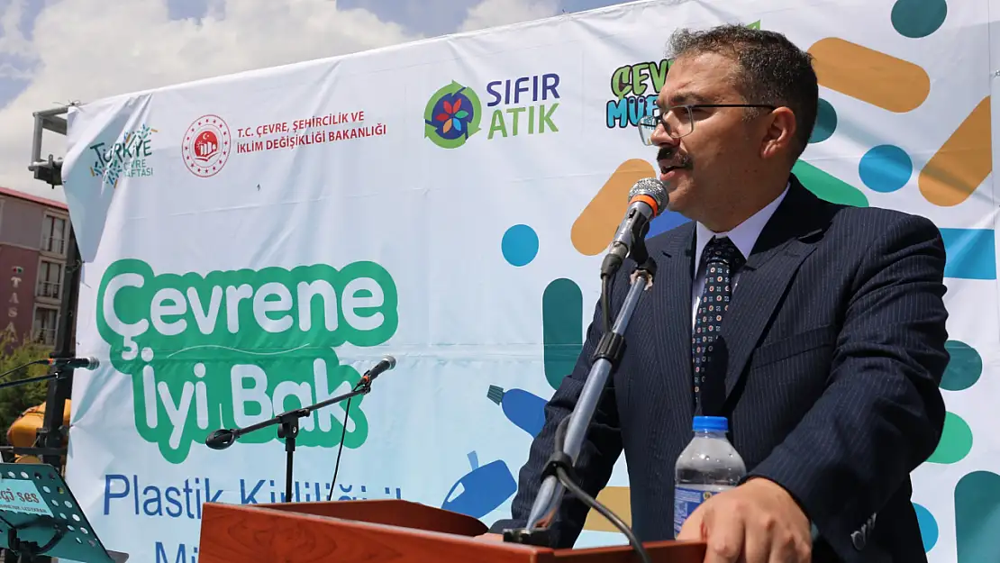 Iğdır'da Çevre Haftası etkinlikleriyle plastik kirliliğine karşı bilinç artırılıyor