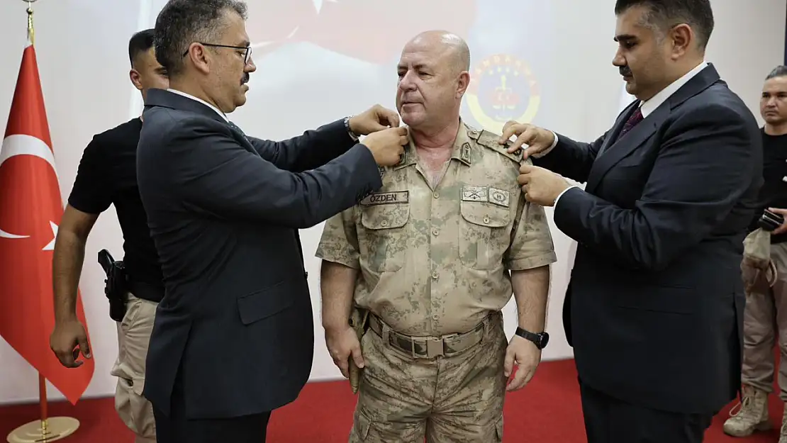 Iğdır'da Jandarma Personeli İçin Rütbe Terfi Töreni Düzenlendi