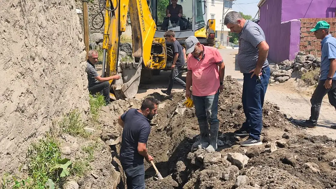 Iğdır'da Su Arızalarına Anında Müdahale, Kırsalda Su Temini Sürekle Devam Edecek