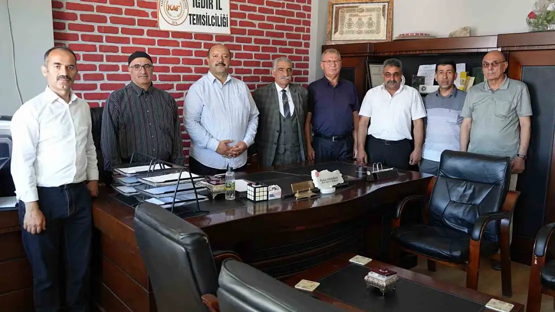 Iğdır'daki aşiret liderlerinden hac hediyelerine israf uyarısı ve İsrail'e kınama mesajı