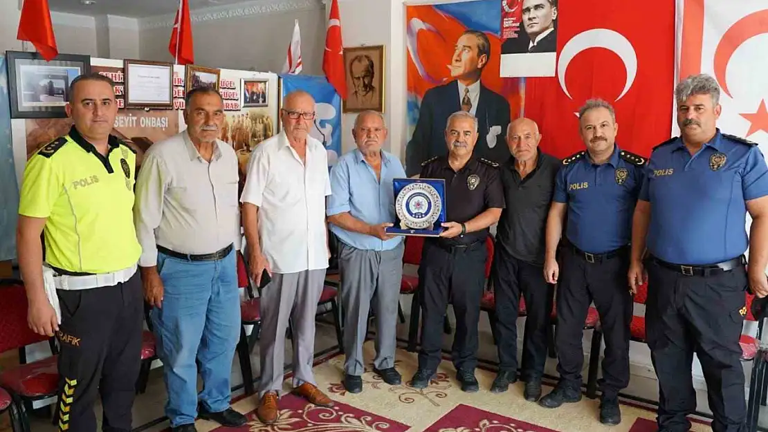İğdır Emniyet Müdürü, Kıbrıs gazileriyle buluştu, hatıraları dinledi!