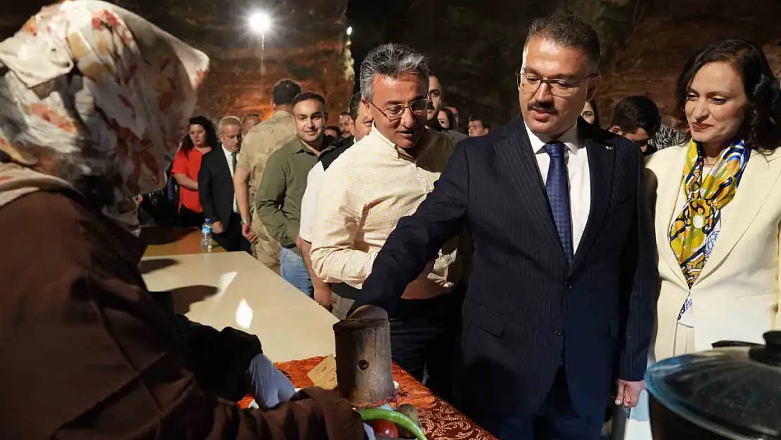 Iğdır'ın Yöresel Lezzetleri Tuz Mağarasında Tanıtıldı