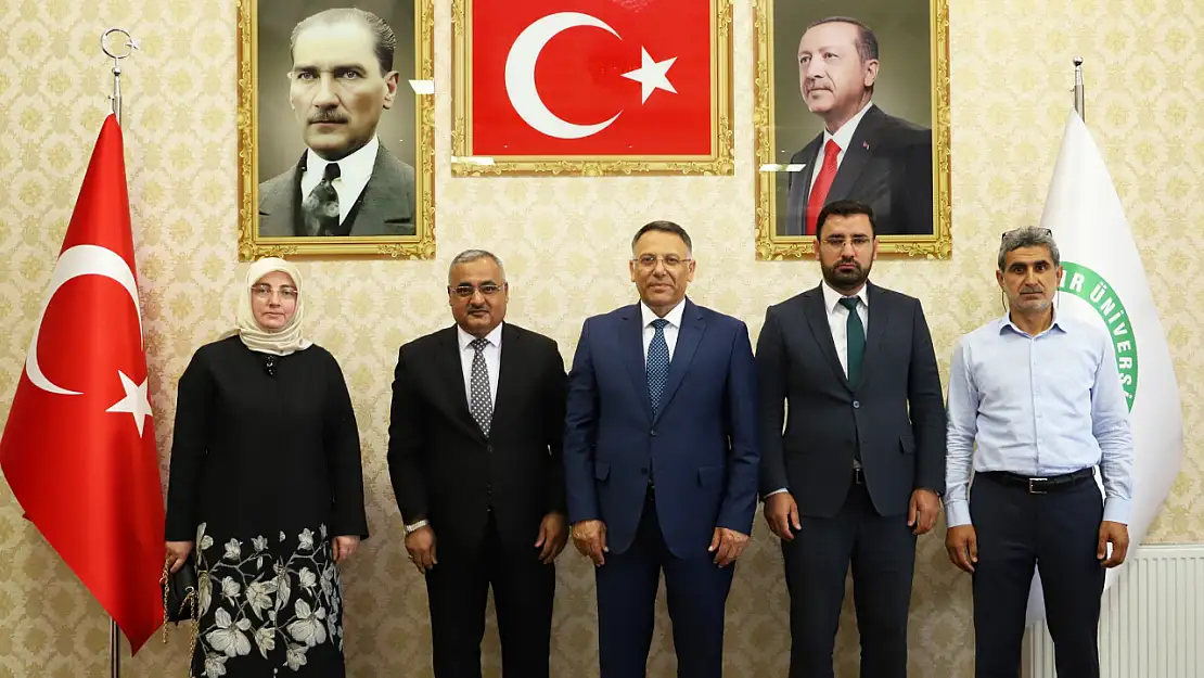 Iğdır Müftüsü'nden Rektör Prof. Dr. Ekrem Gürel'e Hayırlı Olsun Ziyareti
