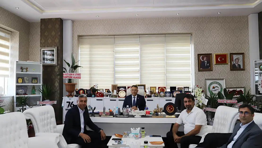 Iğdır Üniversitesi'ne DAİB'den Hayırlı Olsun Ziyareti
