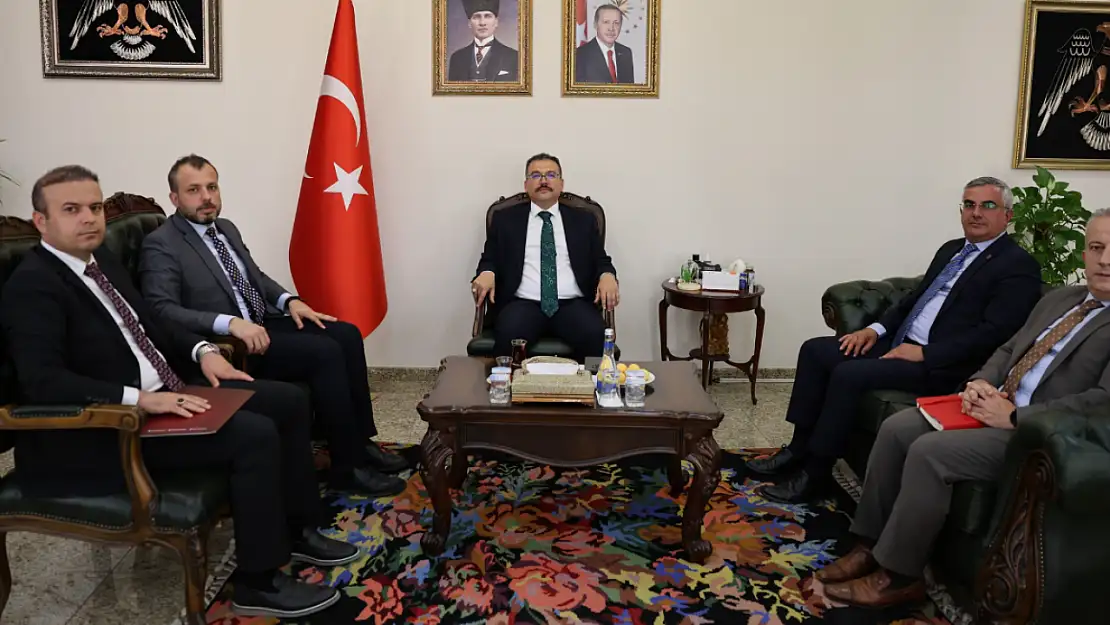 Iğdır Valisi Ercan Turan'a Tarım ve Orman Bakanlığı Heyetinden Ziyaret