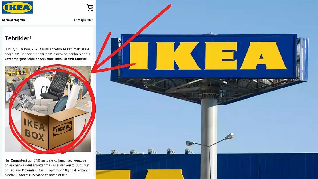 Ikea sürpriz kutusu nasıl açılır?