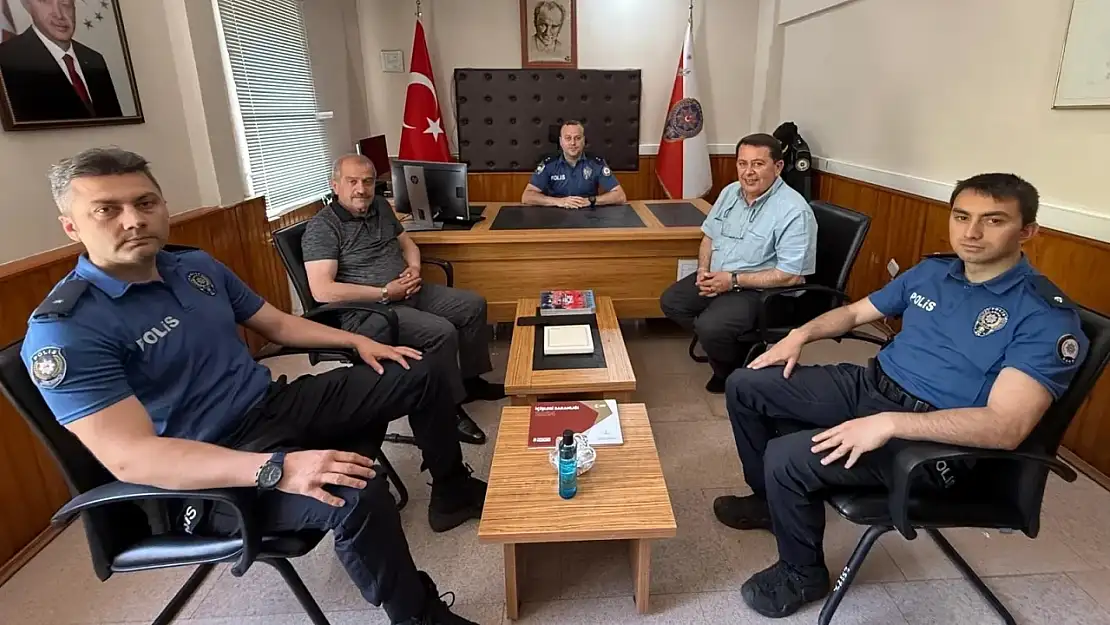 İspir'de Emniyet Amiri Bağcı'ya Hoş Geldin Ziyareti Gerçekleşti