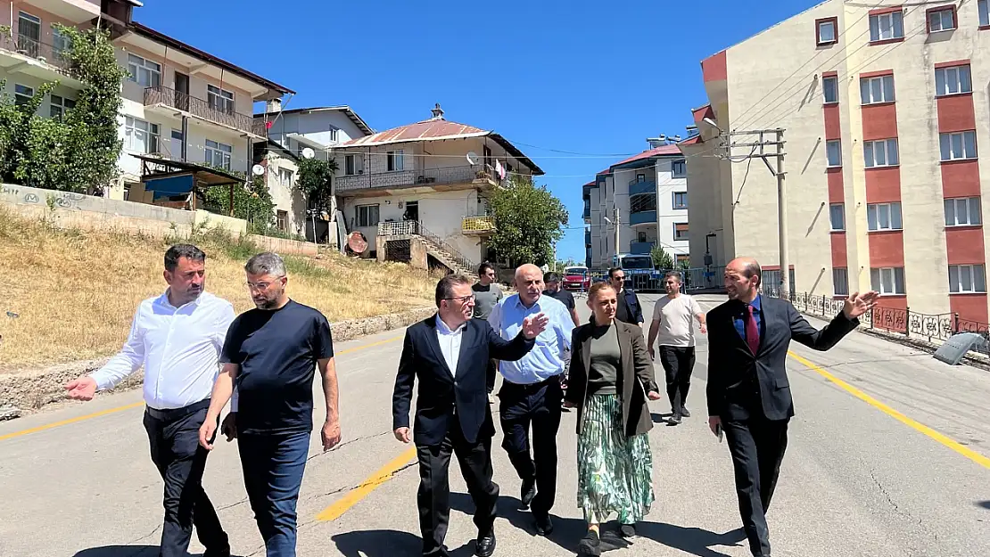 İspir'de Yaşanan Heyelan Sonrası AK Parti Yetkilileri Bölgeyi İnceledi