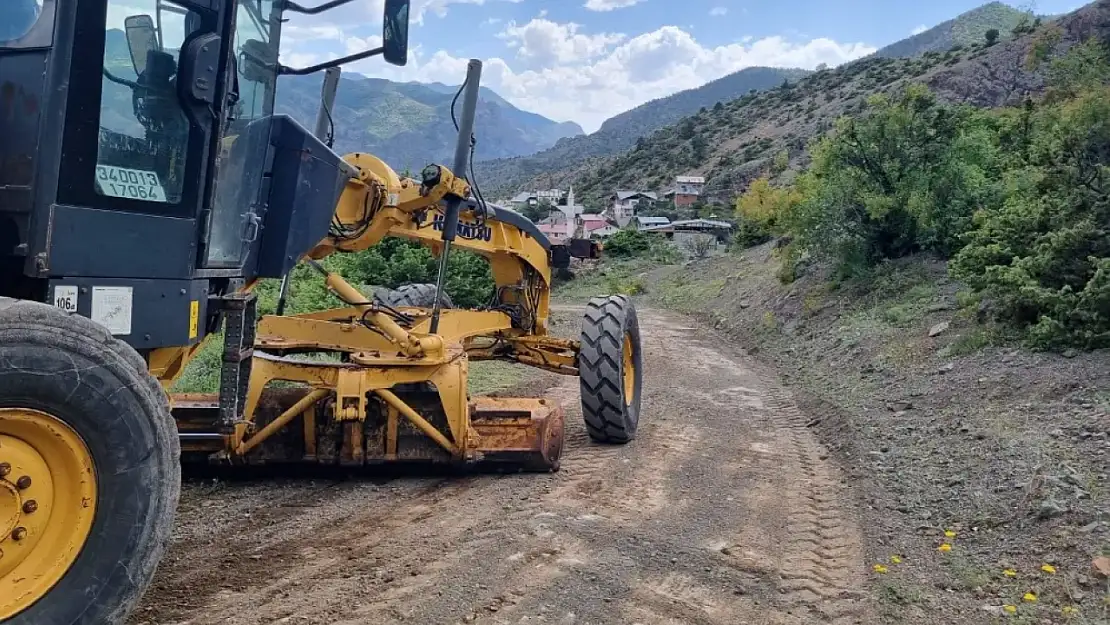 İspir'de Yayla ve Mezra Yollarına Bahar Dokunuşu