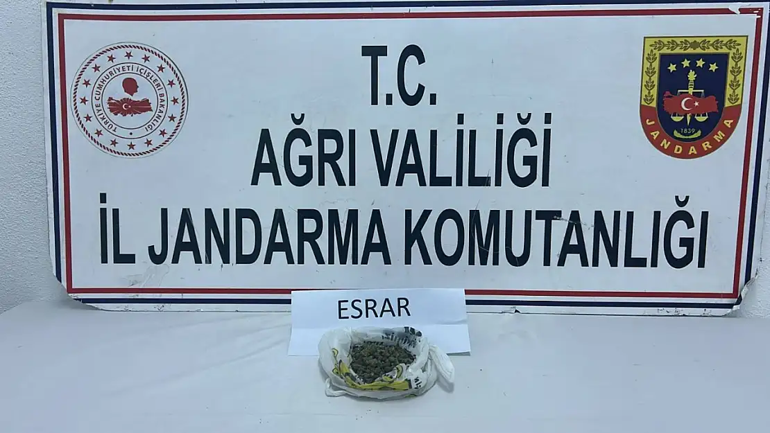 Jandarma'dan Patnos ve Doğubayazıt'ta eş zamanlı uyuşturucu operasyonu
