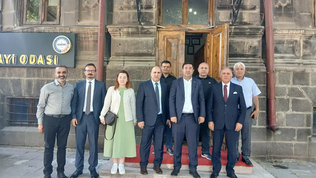 KAKÜV Heyetinden Kars Ticaret ve Sanayi Odası'na Ziyaret