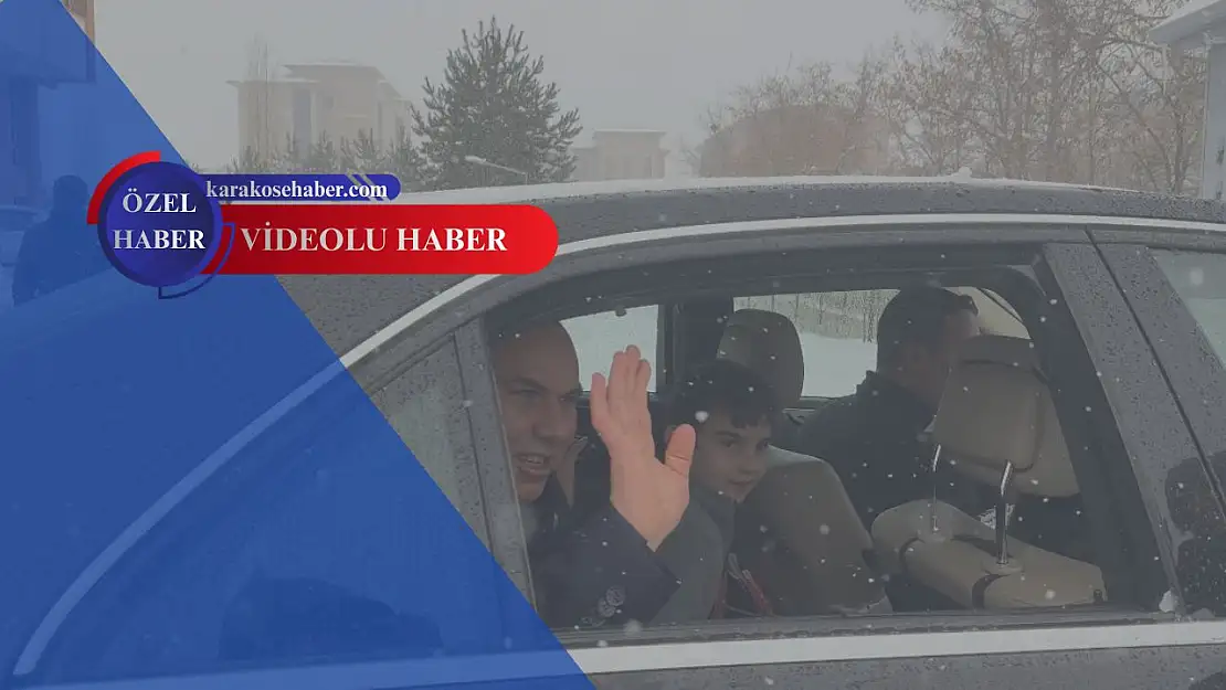 Kar altında veda: Vali Koç, Ağrı'dan helallik isteyerek ayrıldı