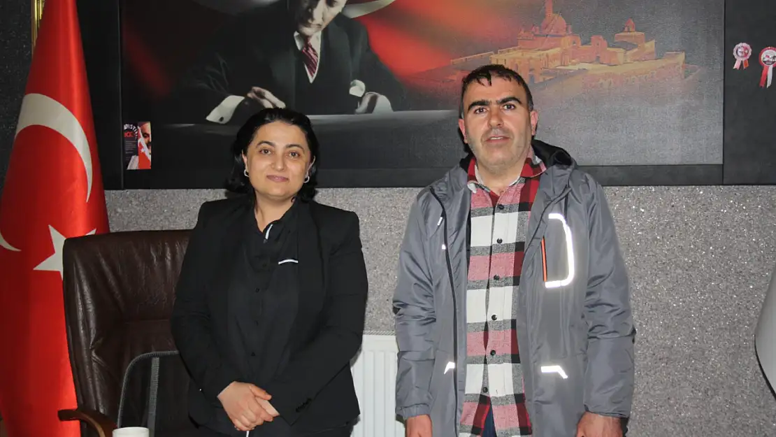 Karaköse Haber ekibinden Doğubayazıt ilçe Tarım müdürü Sadık'a ziyaret