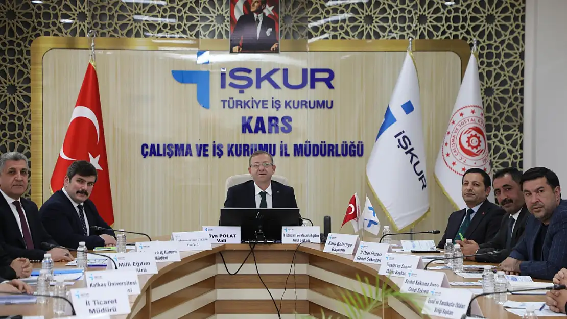 Kars İl İstihdam ve Mesleki Eğitim Kurulu Toplantısı Gerçekleştirildi