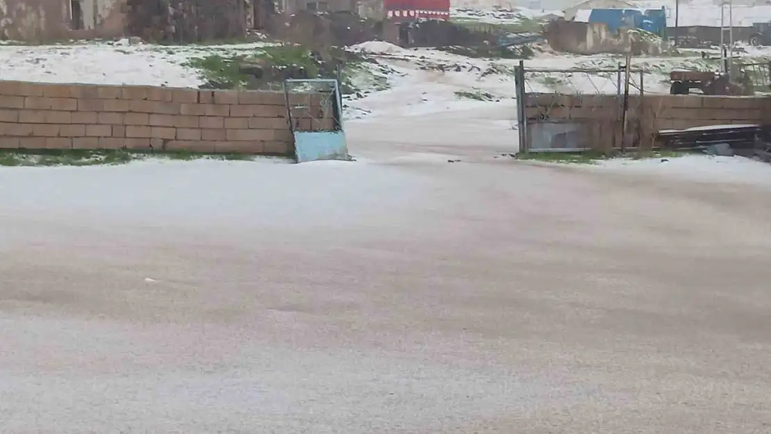 Kars'ta Dolu Yağdı, Şehir Kar Gibi Beyaza Büründü