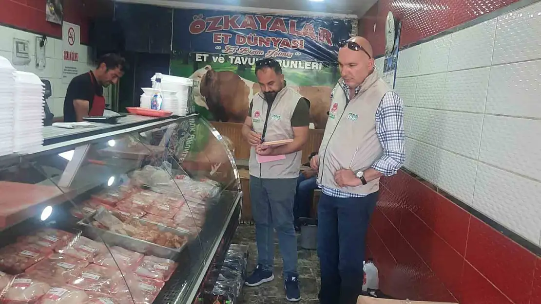 Kars'ta Et Ürünleri Denetimi: Kasaplar ve Şarküteriler Kontrol Altında
