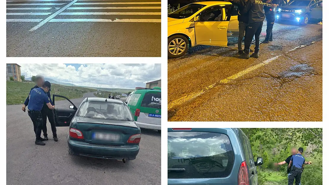 Kars'ta güvenliğin artırılması için sürdürülen emniyet çalışmaları güçleniyor