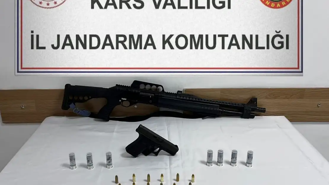 Kars'ta Jandarma Tarafından Silah Kaçakçılığına Yönelik Operasyon Düzenlendi