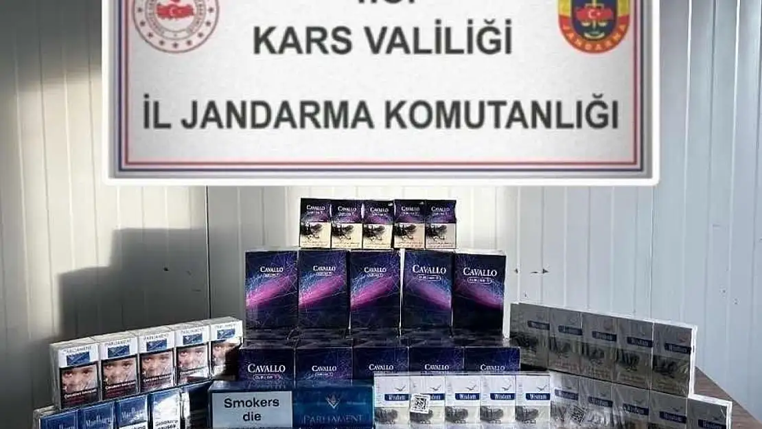 Kars'ta kaçak sigaraya geçit yok