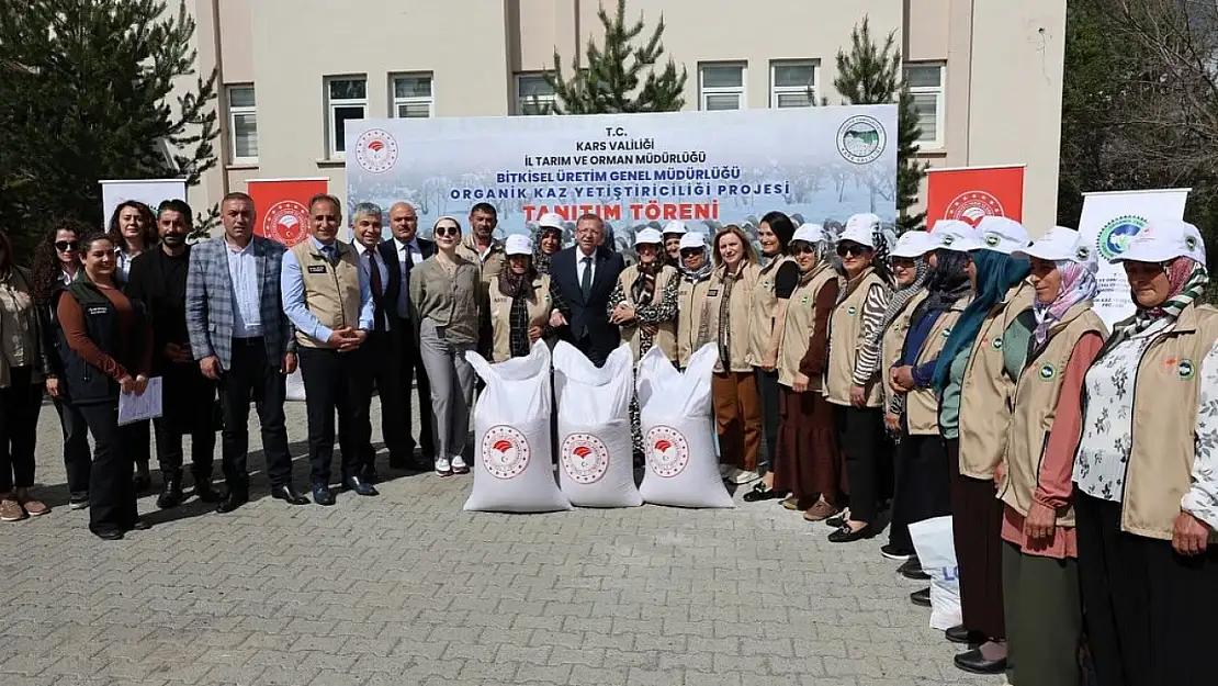 Kars'ta Organik Kaz Yetiştiriciliği Projesiyle Tarımda Yenilik