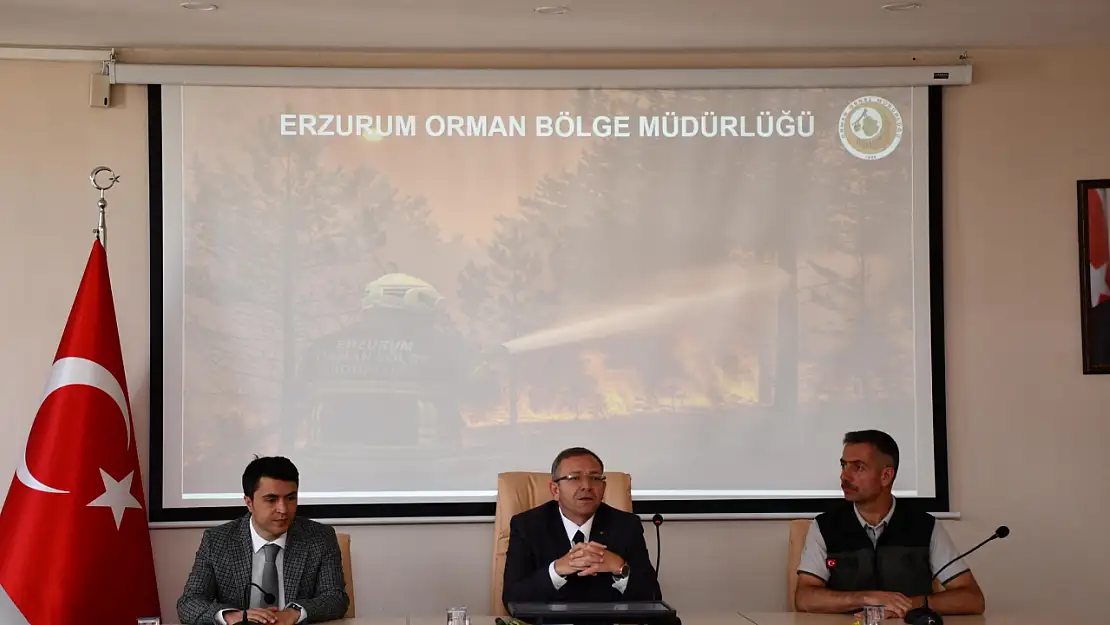 Kars'ta Orman Yangınları İçin Kritik Toplantı Yapıldı