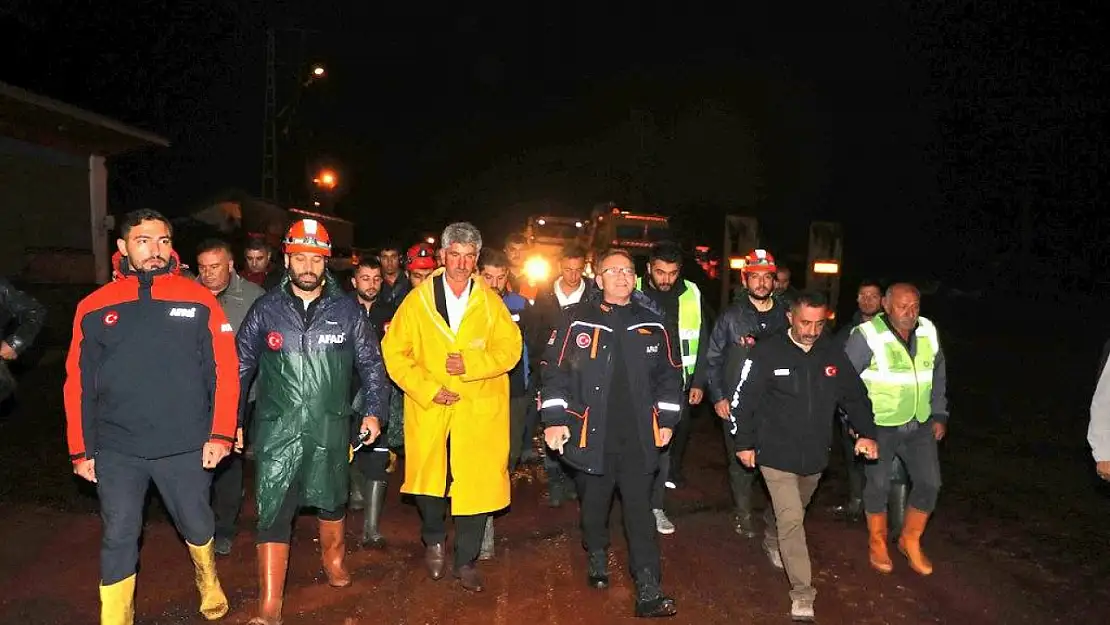 Kars'ta sel felaketi sonrası Vali Polat'tan inceleme ve yardım sözü