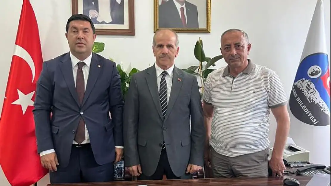 Kars Ticaret ve Sanayi Odası, yeni belediye yetkililerine hoş geldin ziyaretinde bulundu